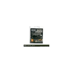 Korum Hook Hair Haken mit Quickstops Gr. 6