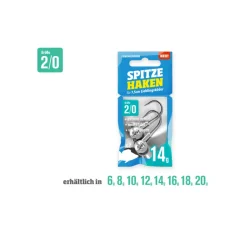 Lieblingsköder Spitze Haken Jigköpfe Expertenset M10 + 5 Gummifische