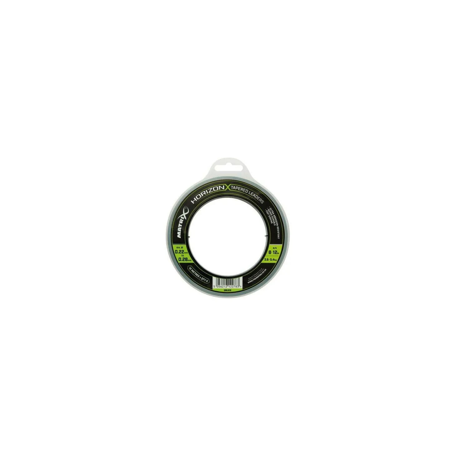 Matrix Horizon X Tapered Leaders 0,22 mm to 0,28 mm