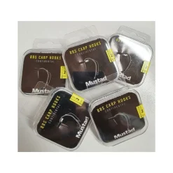 Mustad Karpfenhaken BBS Carp Hooks Longshank SX Gr.8