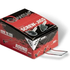 Quantum Q-Screw-Jigs Rundkopf Matt Schwarz