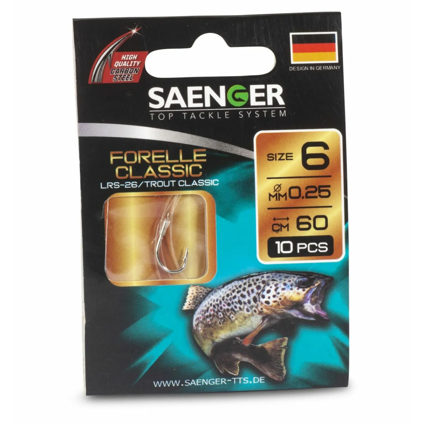 Saenger Forellenhaken Classic LRS-26 60cm