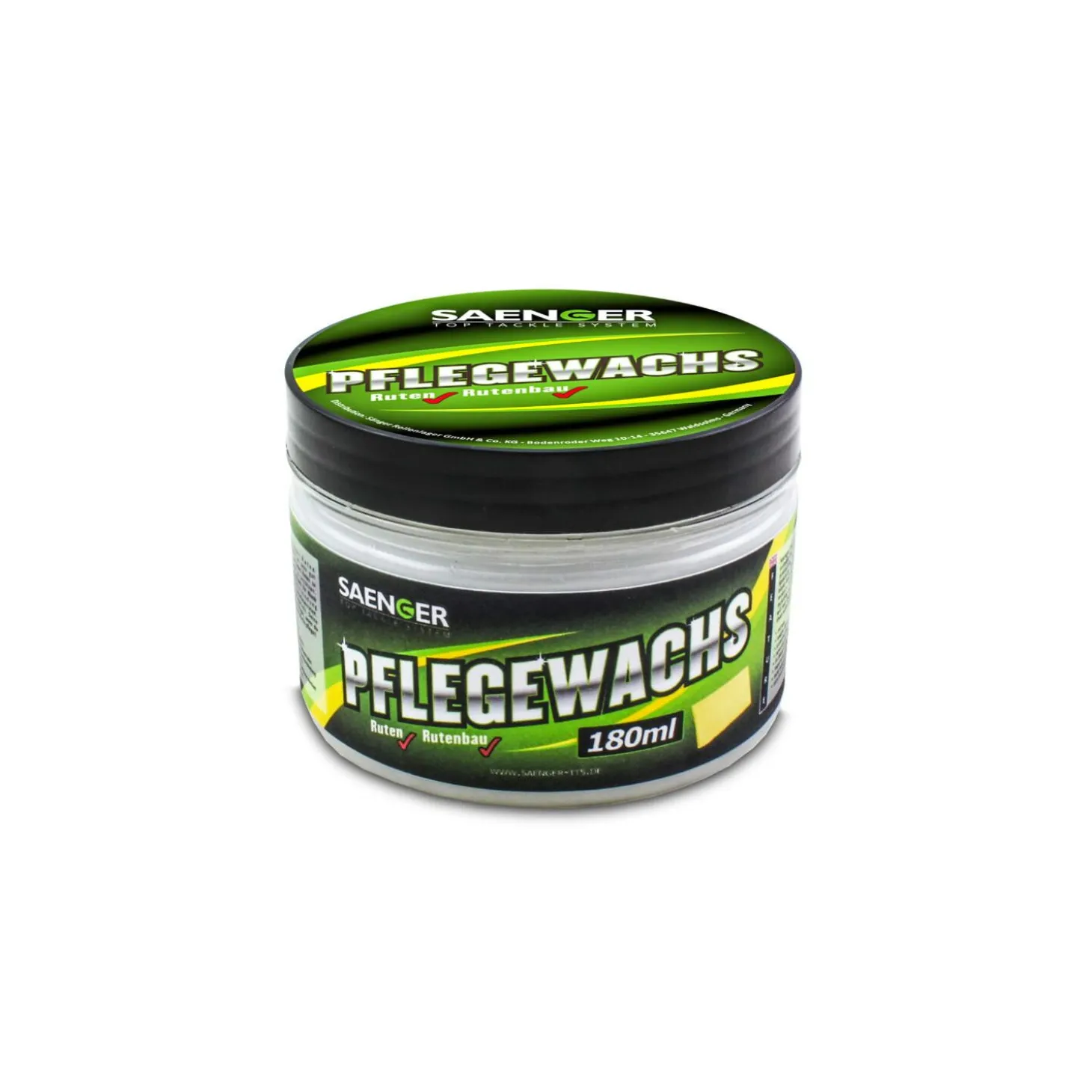 Sänger Ruten Pflegewachs mit Tuch 180 mL